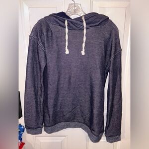 Roxy Navy and Cream Knit Sweater